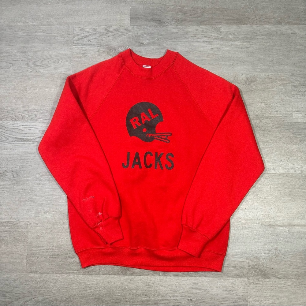Vintage‎ 70s 80s R.A. Long High School Lumberjacks Sweatshirt Medium WASHINGTON